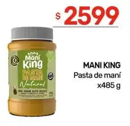 Nini Mayorista Mani king pasta de maní natural oferta
