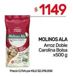 Nini Mayorista Molinos Ala arroz doble carolina bolsa oferta