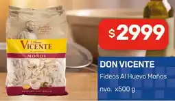 Nini Mayorista Don vicente fideos al huevo moños oferta