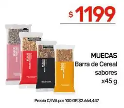 Nini Mayorista Muecas barra de cereal sabores oferta