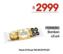 Nini Mayorista Ferrero bombon oferta