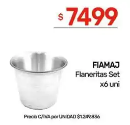 Nini Mayorista FiamaJ flaneritas set oferta
