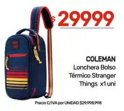 Nini Mayorista Coleman lonchera bolso térmico stranger things oferta