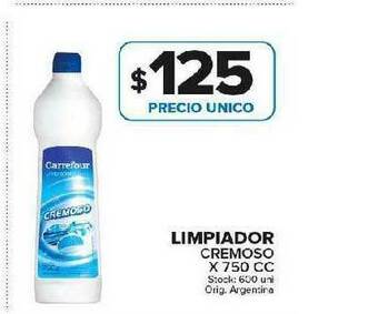 Carrefour Maxi Limpiador Cremoso oferta