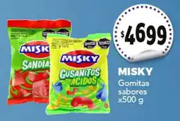 Nini Mayorista Misky gusanitos acidos oferta