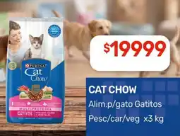 Nini Mayorista Cat Chow Alim.p/gato Gatitos oferta