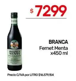 Nini Mayorista Branca fernet menta oferta