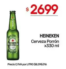 Nini Mayorista Heineken cerveza porrón oferta
