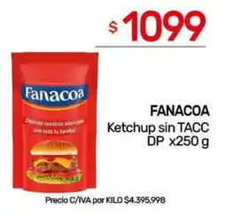 Nini Mayorista Fanacoa ketchup sin tacc oferta