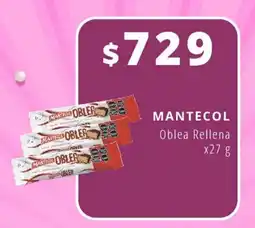 Nini Mayorista Mantecon oblea rellena oferta
