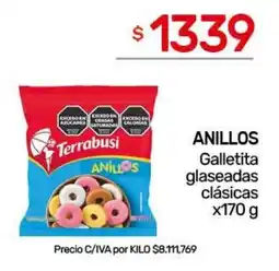 Nini Mayorista Terrabusi anillos oferta