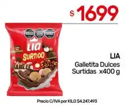 Nini Mayorista Lia galletita dulces surtidas oferta