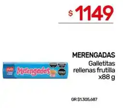 Nini Mayorista Merengadas galletitas rellenas frutilla oferta