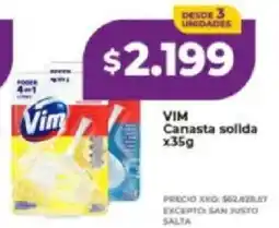 Supermayorista Vital Vim canasta solida oferta