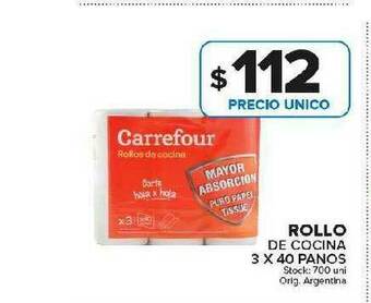 Carrefour Maxi Rollo De Cocina oferta