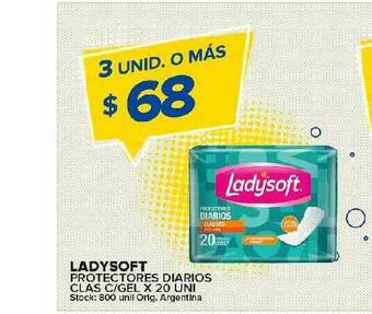 Carrefour Maxi Ladysoft Protectores Diarios Clas C Gel oferta