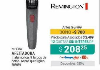 Cooperativa Obrera Mb08a Afeitadora Remington oferta