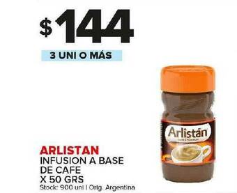 Carrefour Maxi Arlistan Infusion A Base De Cafe oferta