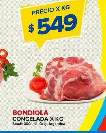 Carrefour Maxi Bondiola Congelada oferta