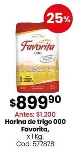 Coto Favorita harina de trigo 000 oferta