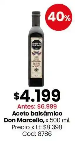 Coto Don marcello aceto balsámico oferta