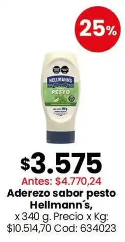 Coto Hellmann's aderezo sabor pesto oferta