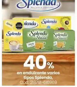 Coto Splenda endulzante varios tipos Splenda oferta