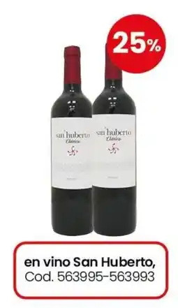 Coto San huberto en vino oferta