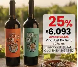 Coto Just fly fish! vino oferta