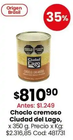 Coto Ciudad del Lago choclo cremoso oferta