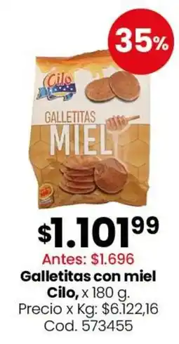 Coto Cilo galletitas con miel oferta