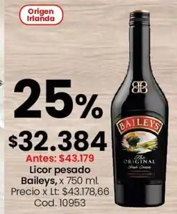 Coto Baileys licor pesado oferta
