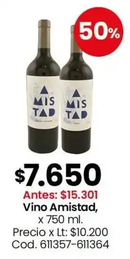 Coto Vino Amistad oferta