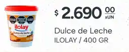 El Milagro Mayorista Ilolay dulce de leche clásico oferta