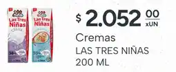 El Milagro Mayorista Las tres niñas cremas oferta