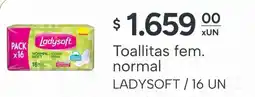 El Milagro Mayorista Ladysoft toallitas fem. normal oferta