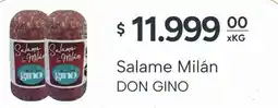 El Milagro Mayorista Don gino salame milán oferta