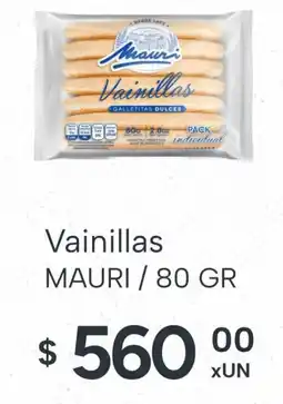 El Milagro Mayorista Mauri vainillas oferta