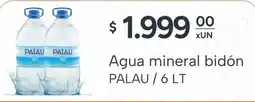 El Milagro Mayorista Palau agua mineral bidón oferta