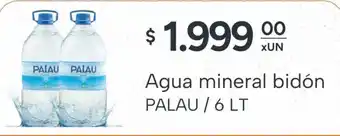 El Milagro Mayorista Palau agua mineral bidón oferta
