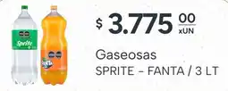 El Milagro Mayorista Sprite - Fanta gaseosas oferta
