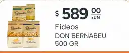 El Milagro Mayorista Don bernabeu fideos oferta