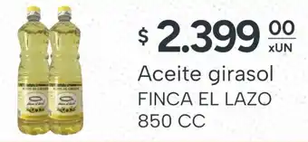 El Milagro Mayorista Finca el lazo aceite girasol oferta