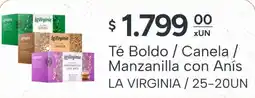 El Milagro Mayorista La virginia té boldo / canela / manzanilla con anís oferta