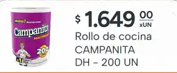 El Milagro Mayorista Campanita rollo de cocina oferta