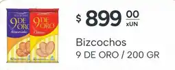 El Milagro Mayorista Bizcochos 9 de oro oferta