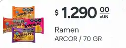 El Milagro Mayorista Arcor ramen oferta