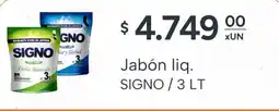 El Milagro Mayorista Signo jabón liq. oferta