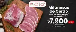 Coto Ideal - milanesas de cerdo oferta
