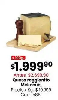 Coto Queso reggianito oferta